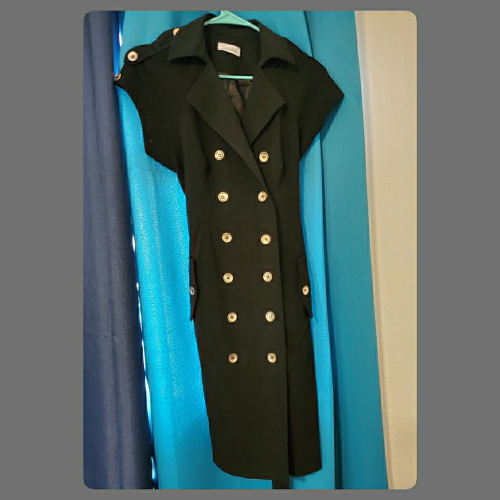 Calvin klein button dress